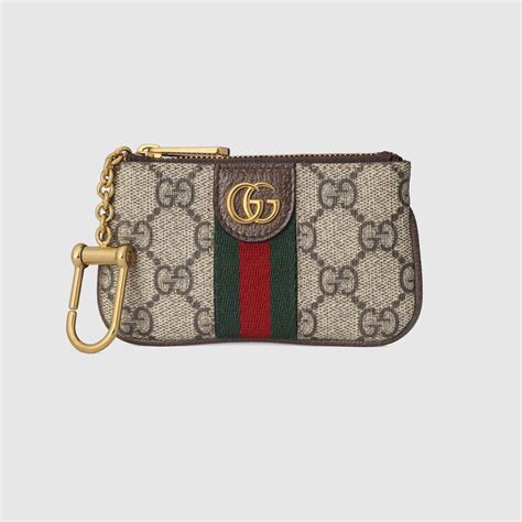 portachiavi in tessuto gucci|Portachiavi 'Ophidia' Gucci .